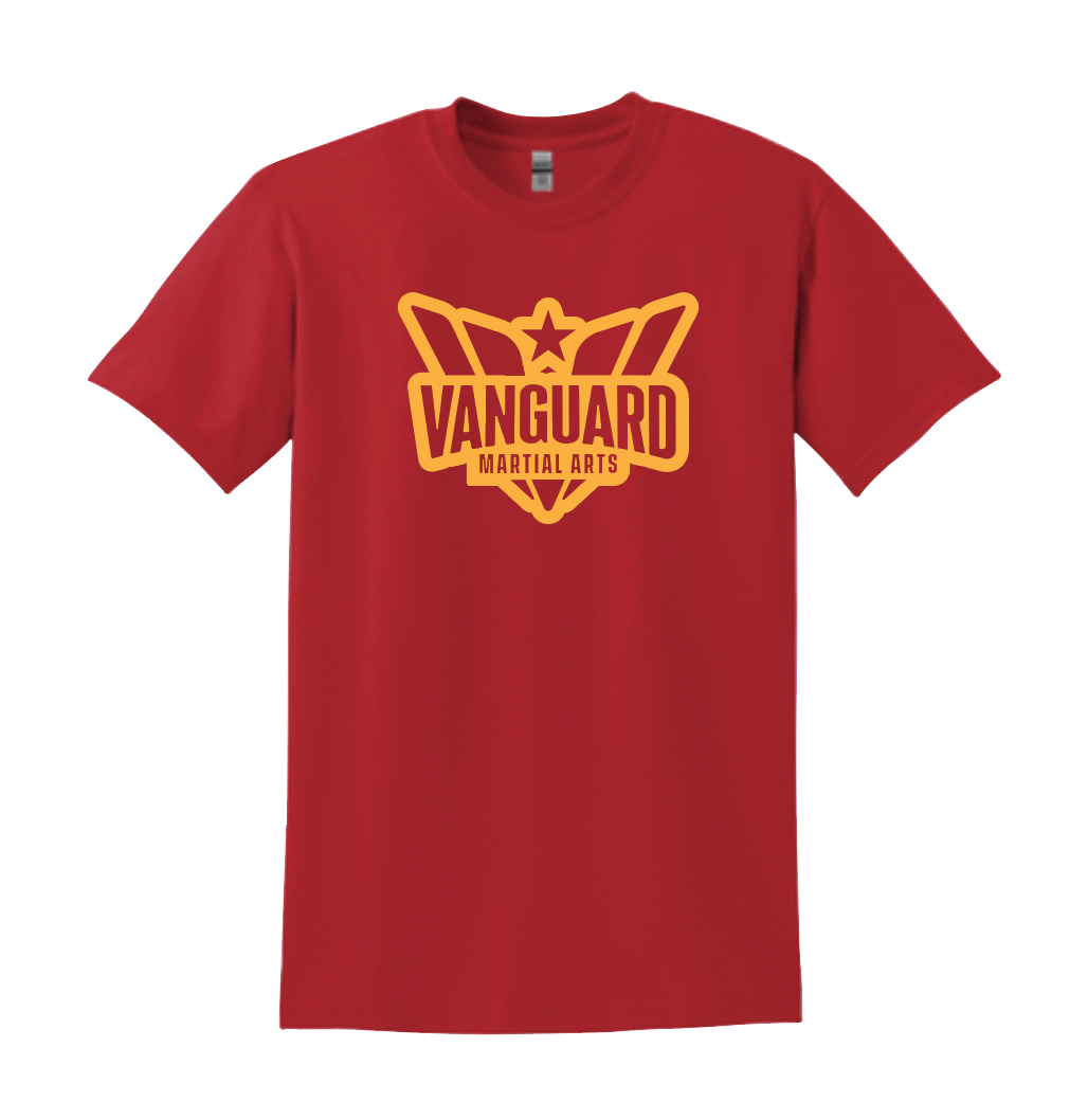 VMA KO SS Tee in Red – Vanguard Martial Arts