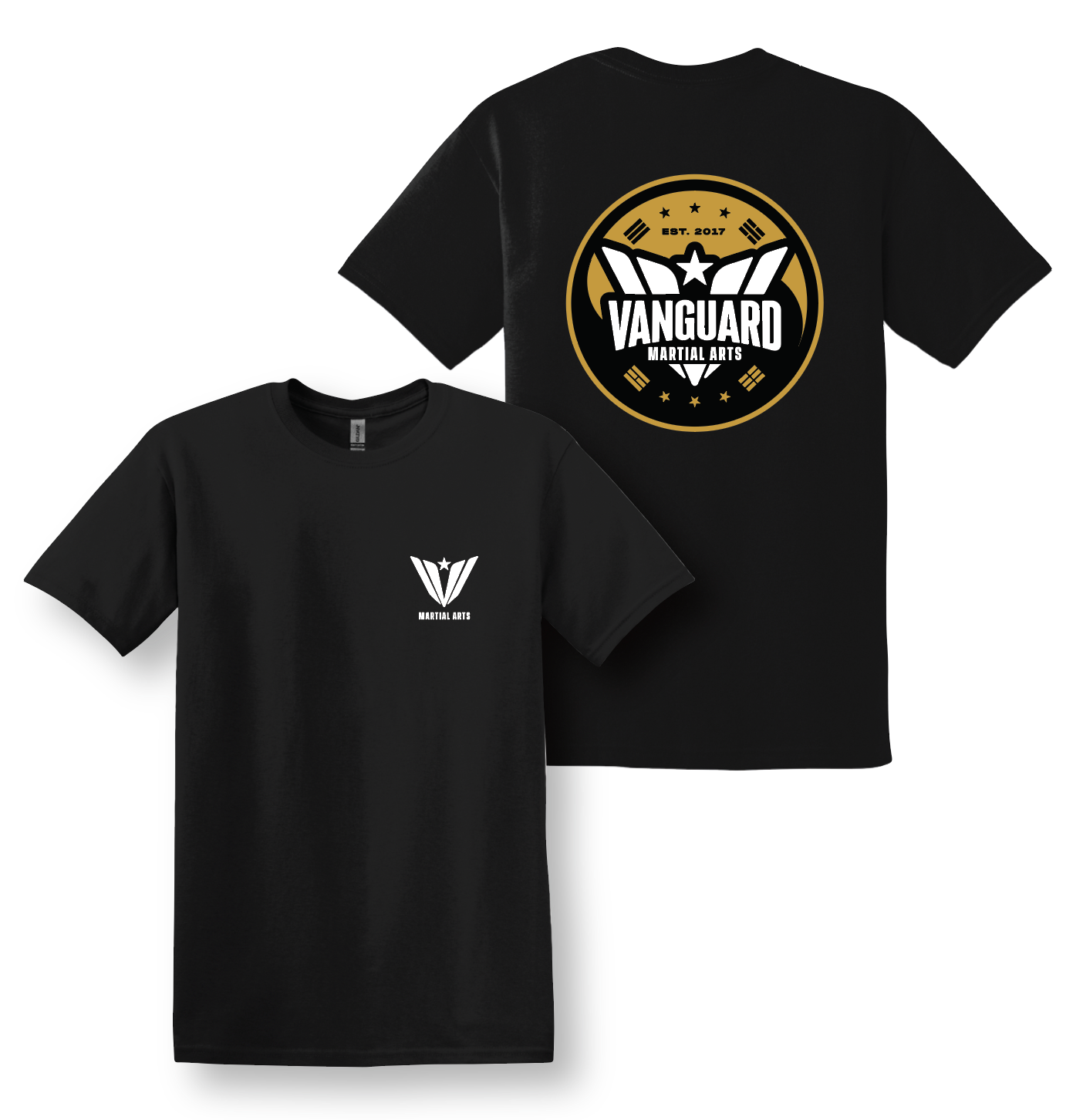 Unmatched SS Tee in Black – Vanguard Martial Arts