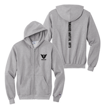 Load image into Gallery viewer, Frontline Full-zip Hoodie in Grey Htr by Champion