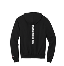 Load image into Gallery viewer, Frontline Full-zip Hoodie in Black by Champion