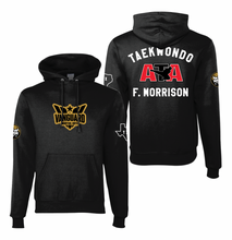 Load image into Gallery viewer, TKD4LIFE PO Hoodie in Black by Champion