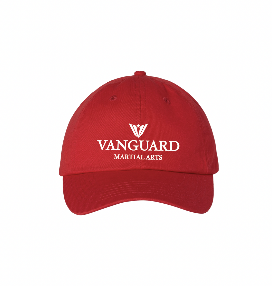 VMA Elite Dad Hat in Red