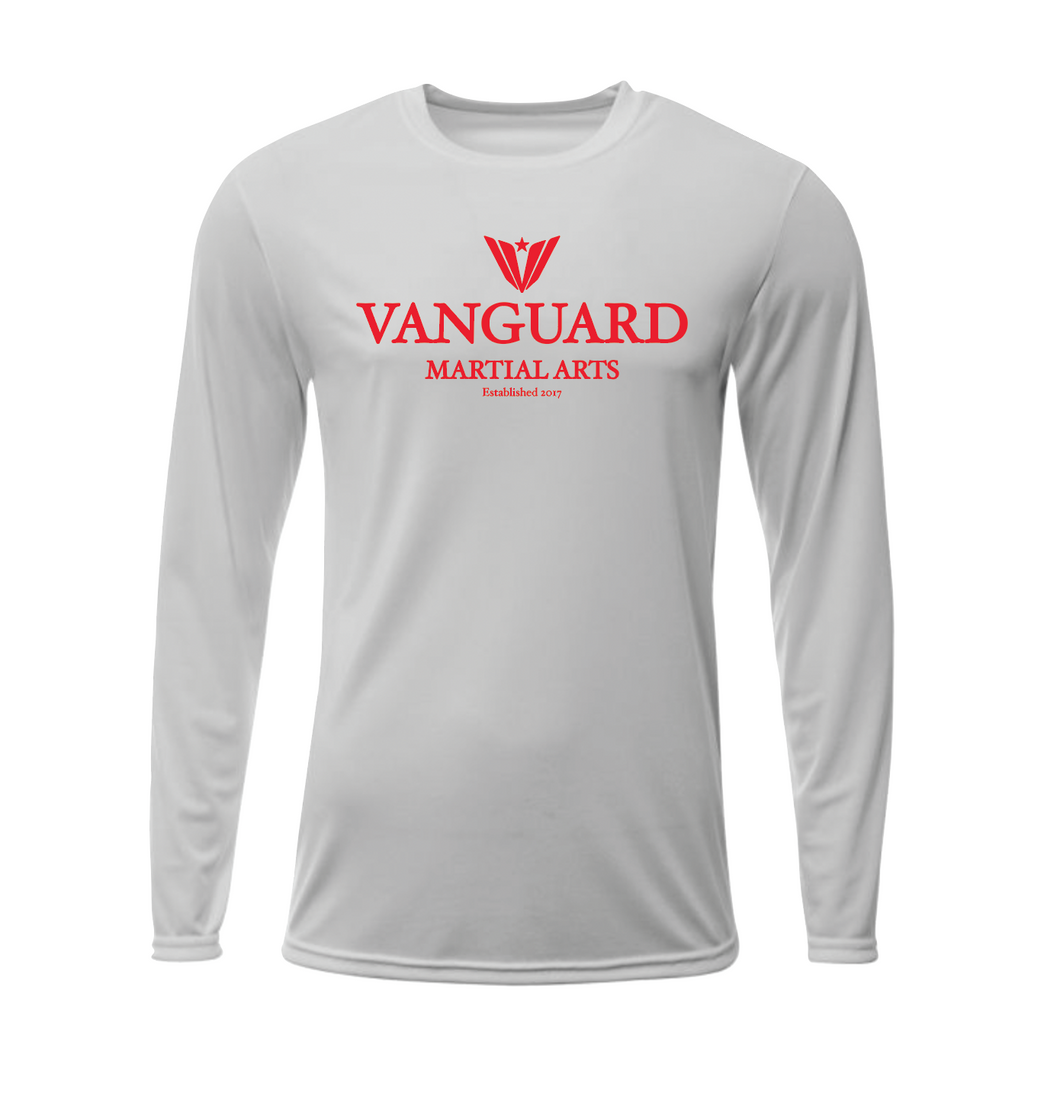 Elite LS DriFit Tee in Light Grey