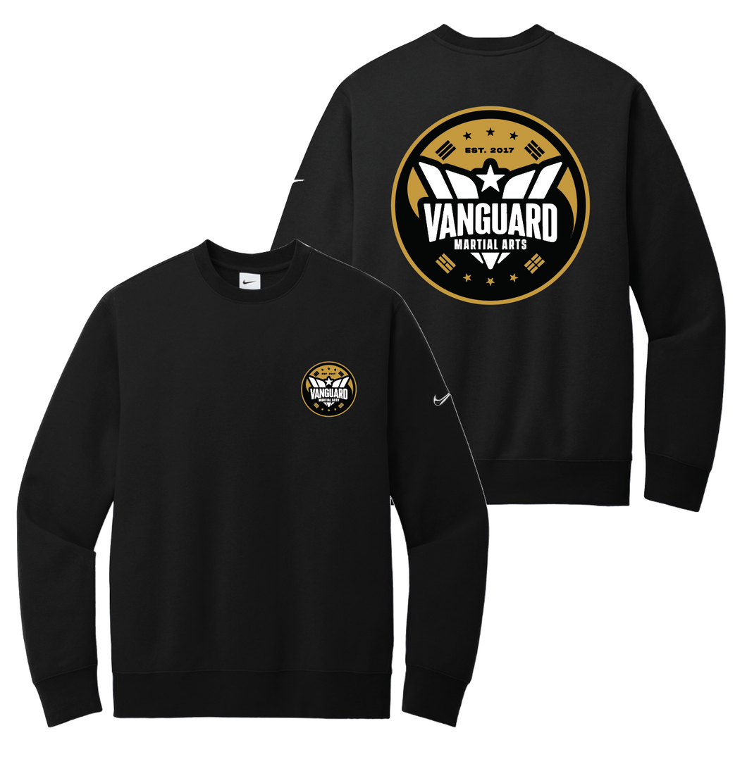 Full Circle Crew Sweatshirt in Black by Nike