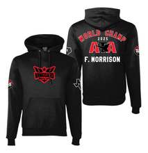Load image into Gallery viewer, WORLD CHAMP PO Hoodie in Black by Champion
