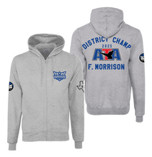 Load image into Gallery viewer, DISTRICT CHAMP Full-Zip Hoodie in Grey Htr by Champion
