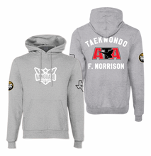Load image into Gallery viewer, TKD4LIFE PO Hoodie in Grey Htr by Champion
